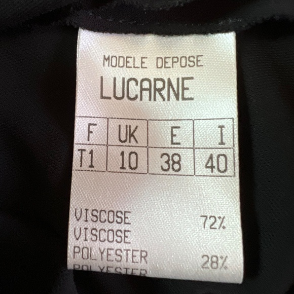 #2334 Amazone Paris Modele Depose Lucarne dress & Modele Luciole Jacket size 1 - Picture 12 of 13